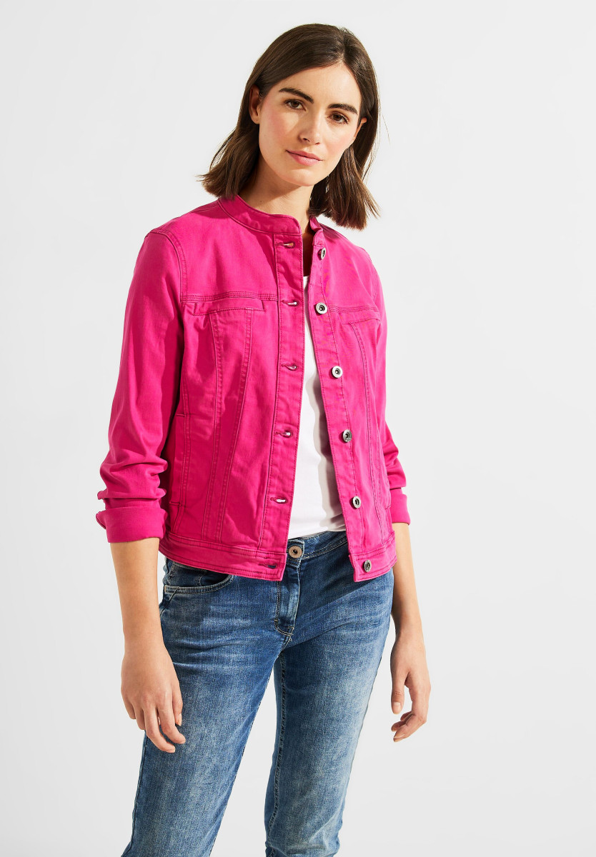 Color Jeansjacke - cool pink | Jeansjacken | Jacken & Mäntel | Bekleidung |  DAMEN | MODE