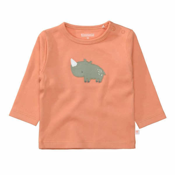 ORGANIC COTTON Langarmshirt mit Nashorn-Applikation | Sweatshirts &  Sweatjacken | Bekleidung | BABY | KINDER